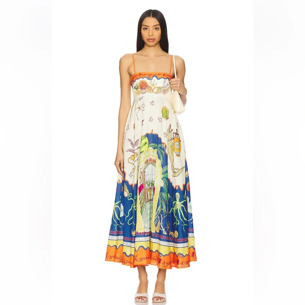 Alemais Surrealist Summer Sundress (size 0) - Picture 1 of 9
